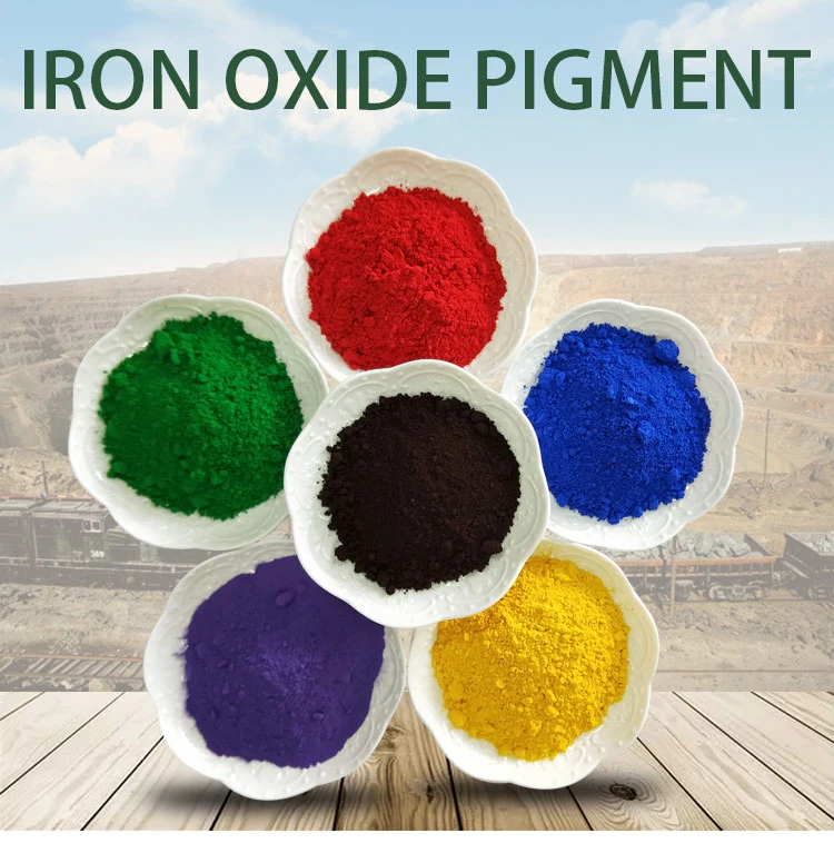 Synthetic Iron Oxide Red H190 Pigment for Paint, Coating, Plastic, Rubber, Cement, Concrete Iron Oxide Inorganic Pigment for Floor Tile